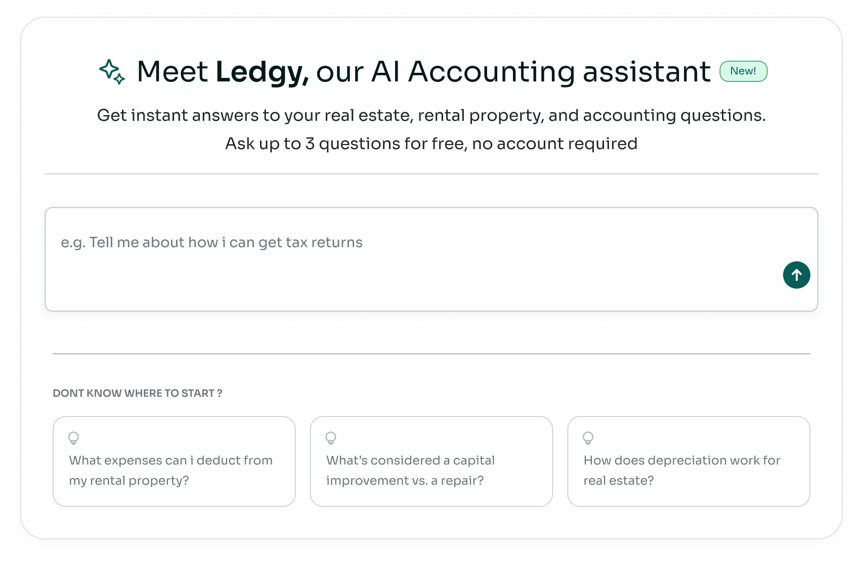 AI CPA assistant answering real estate tax questions
